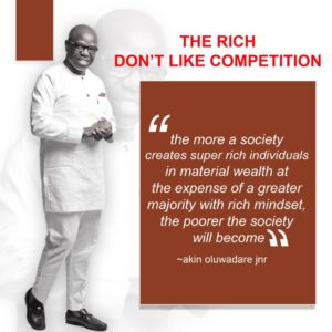 Read more about the article THE RICH DON’T LIKE COMPETITION