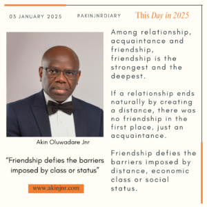 Read more about the article #akinjnrdiary030125