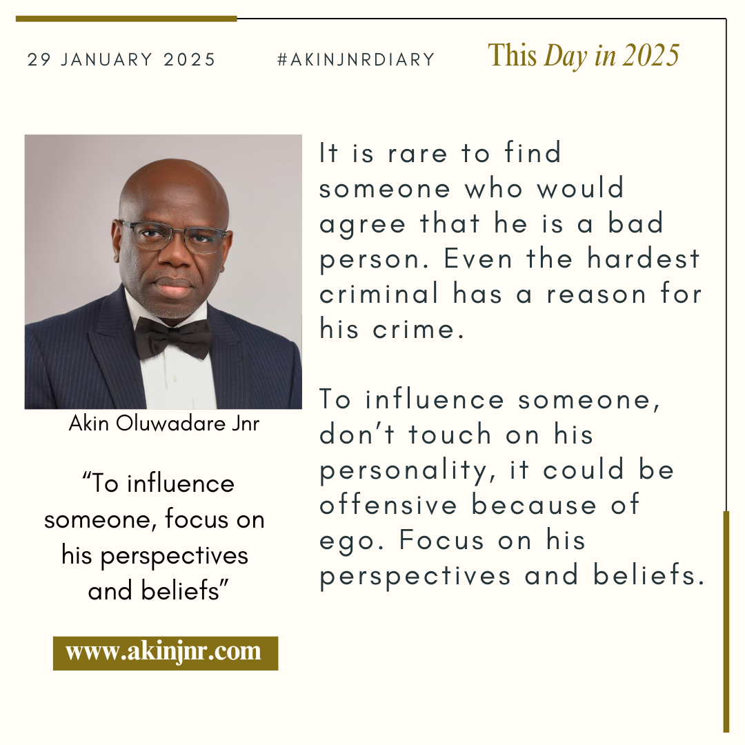 Read more about the article #akinjnrdiary290125