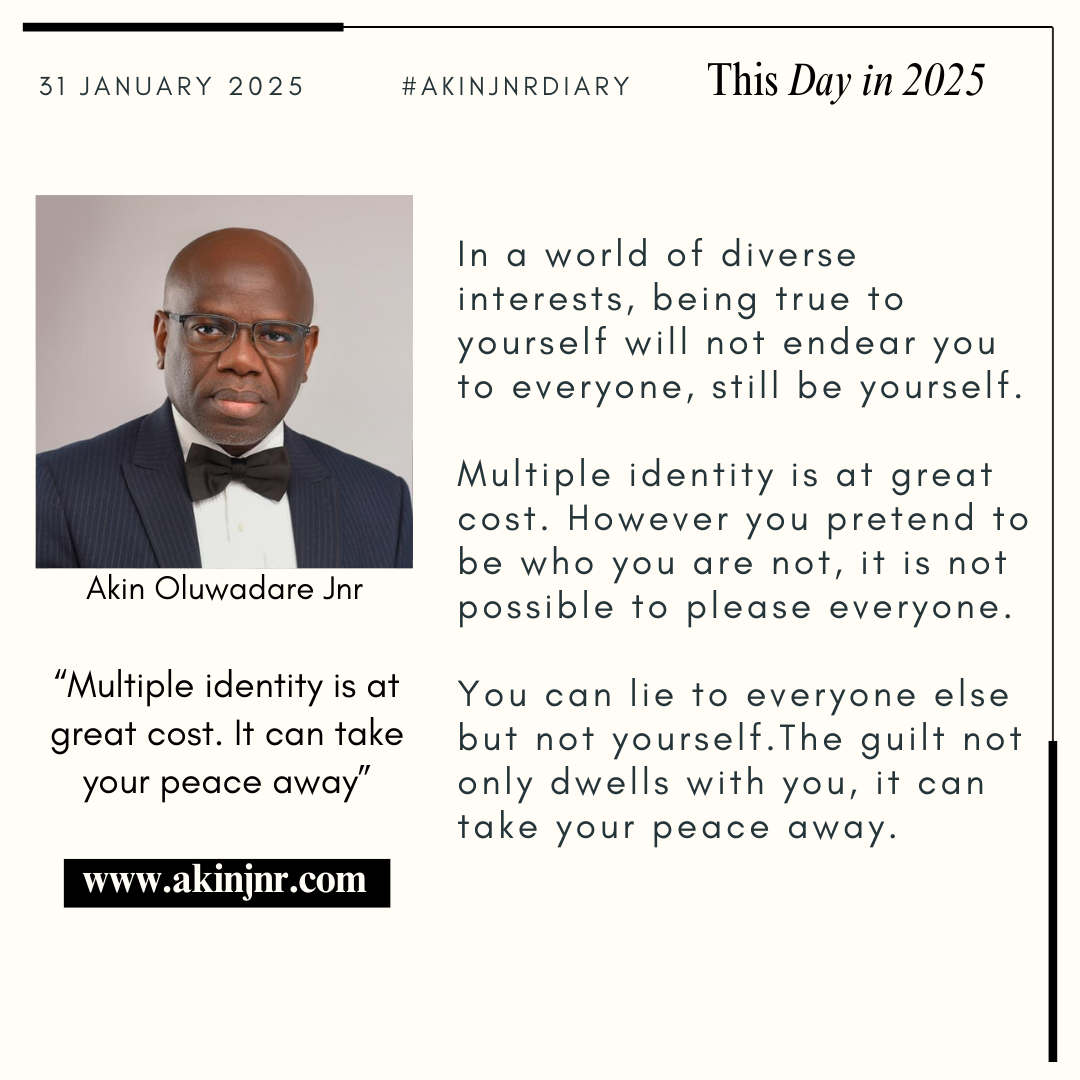 Read more about the article #akinjnrdiary31012025