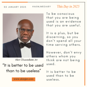 Read more about the article #akinjnrdiary020125